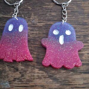 Spooky Ghost Keychains